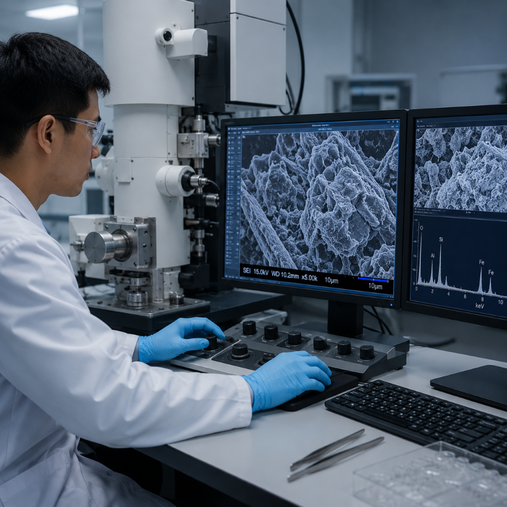 scanning electron microscopy analysis